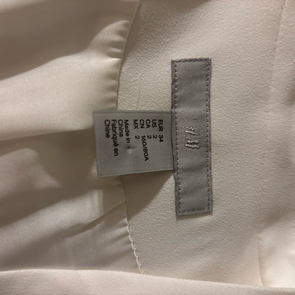H&M White Blazer